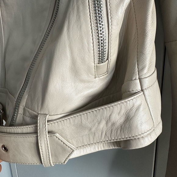 Leather Moto Jacket - Picture 4 of 10